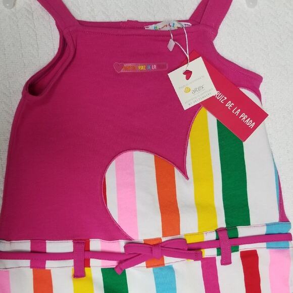 NWT Prada Colorful Sun Dress | girls 3T - Picture 4 of 6